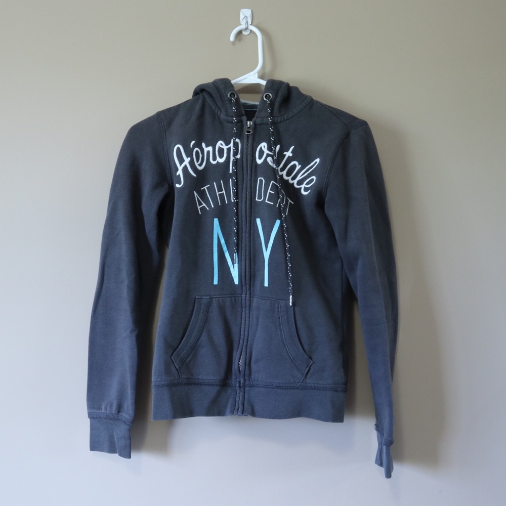 Aeropostale hoodie grey